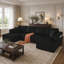 Canapé modulaire en forme de U de 132 po, canapé-lit Comfy Cloud-977810230