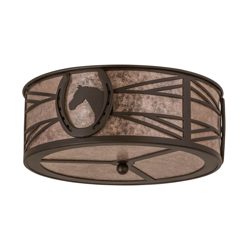 Rustic Lodge 2 - Light Flush Mount