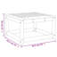 Garden Footstool Solid Wood Pine-385342142