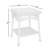 Portside Outdoor Side Table , 17'' in. W 17'' in. D-7470970