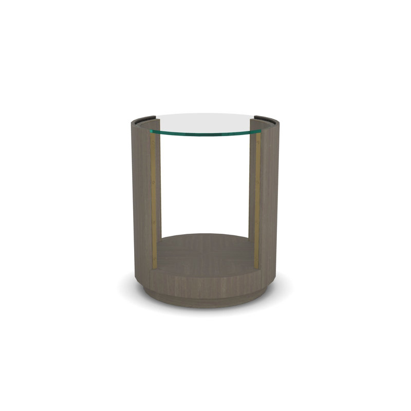 Lampe de table ronde Axis III, Hampton