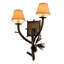 Rustic Lodge 2 - Light Candle Wall Light