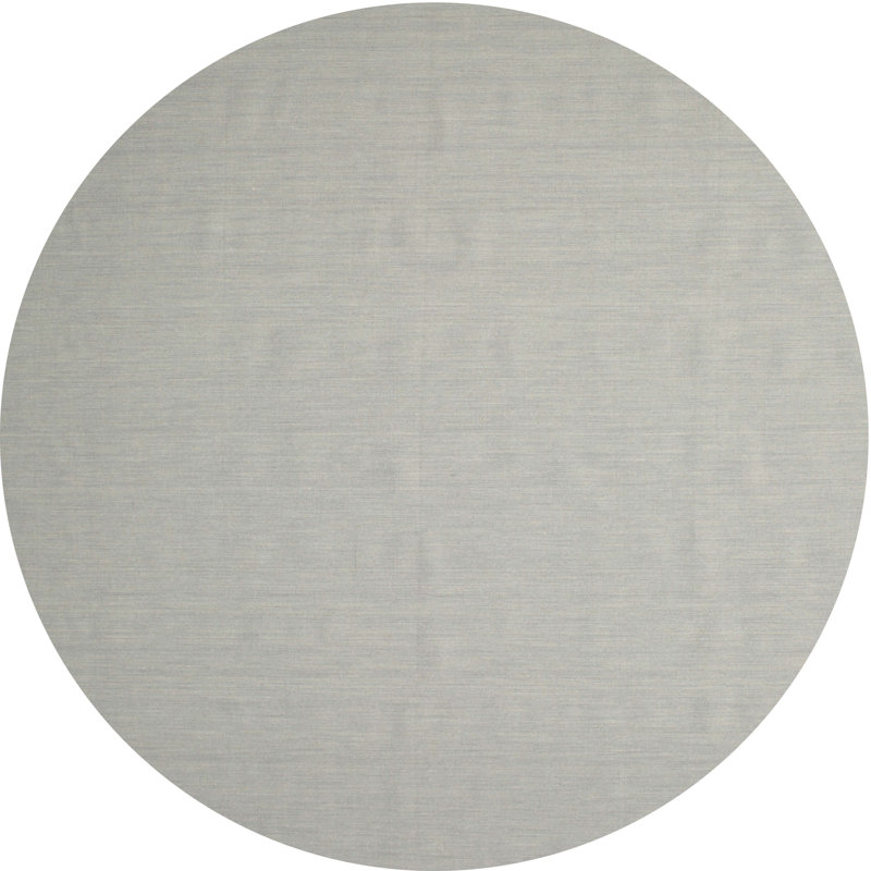 Tapis gris zone contemporaine, Rond 8 pi