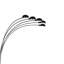 Lampe sur pied 5 lumières noir satiné-1622735648