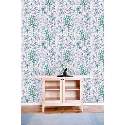 Ornamental Floral Paintable Wall Mural