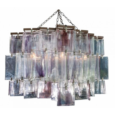 Amethyst Murano Crystal Chandelier