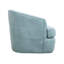 Fauteuil d'appoint pivotant Lessy, mousse moelleuse douce, métal-111178855