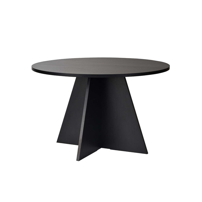 Table de salle à manger, Bois noir