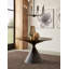 Hodgeman Round Stone Top Metal Base Dining Table-99636193-99640958
