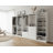 Prosper White Freestanding Walk In Wood Closet System