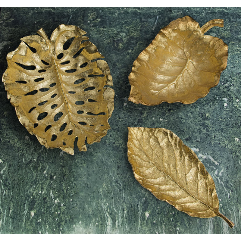 New Leaves Monstera Centerpiece Platter