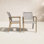 Chaise de salle à manger d'extérieur Fleur Eucalyptus and Rope