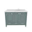 Kardelen 1200 mm Freestanding Single Bathroom Vanity with One Tap Hole Marble Basin-191464009