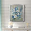 «Blue Garden I», toile encadrée de qualité supérieure - prête à être accrochée-2089547163-2089547143