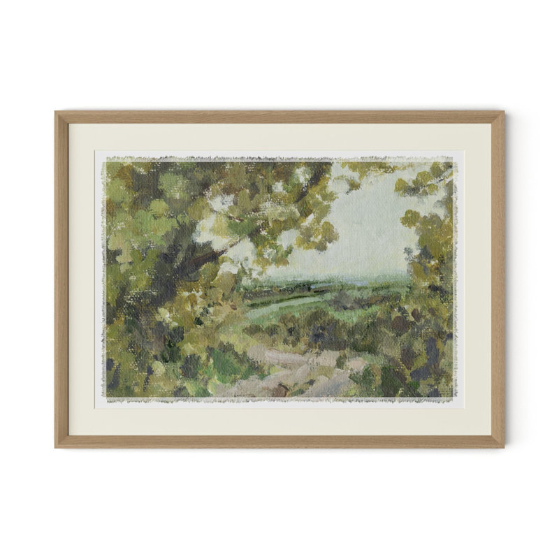 Summer Passage Painting by Brittany Smith, White/Neutral