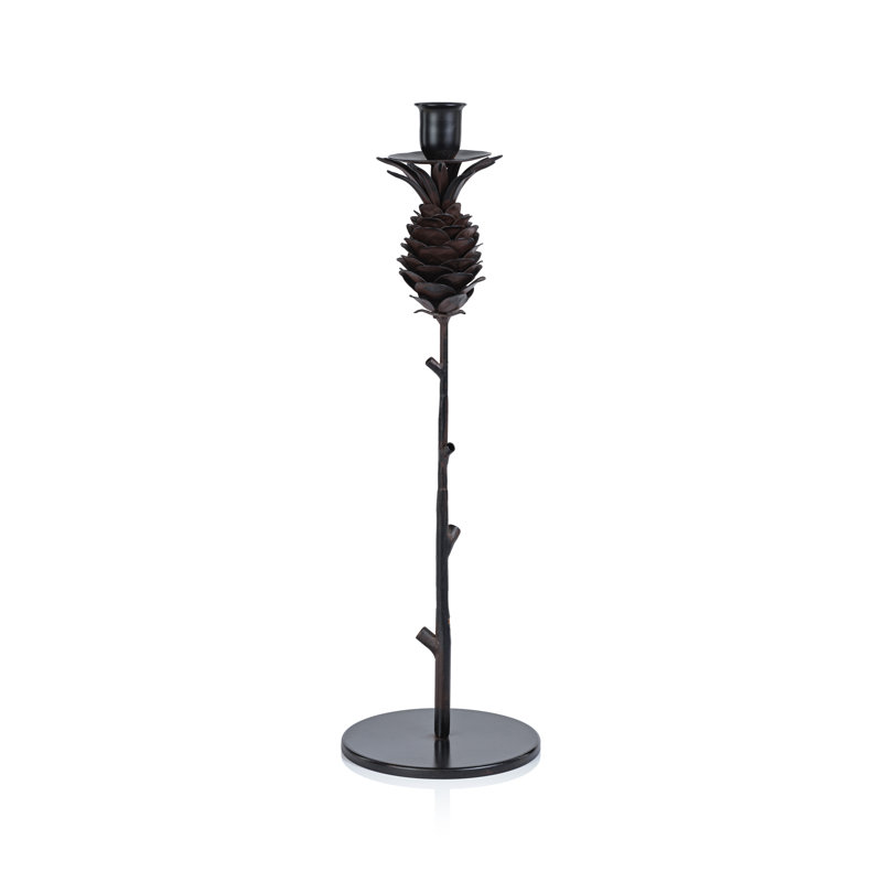 Porte-bougie Pinecone Design, H 16 po x l 5 po x P 5 po