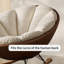 Modern Ergonomic Sunflower Casual Rocking Chair-114814529