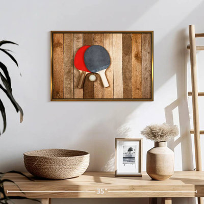 Ping-pong en bois