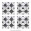 Merzoni 18" x 18" Porcelain Patterned Wall & Floor Tile