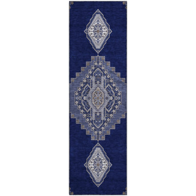 Premium Machine Washable Guada AMF1014 Oriental Rug