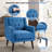 29" Wide Transitional Upholstered Tufted Armchair With Solid Wood Legs-383611830