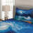 Hypnotic Coastal Polyester Coverlet