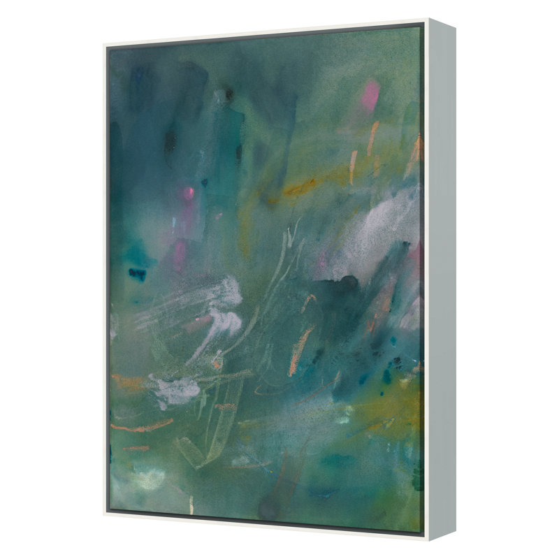 They Can't Take That Away From Me Print by Allison Rohland, White Framed, 30" H x 20" W x 2.63" D
