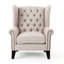 Chaise d'appoint Entic attrayante - beige, apparence merveilleuse