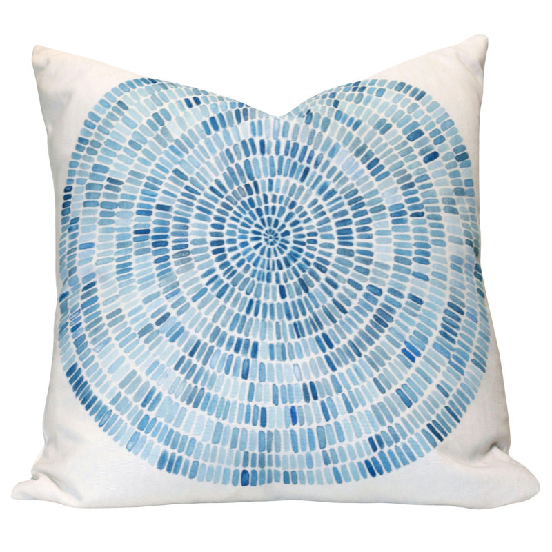 Jonas Norman Wyatt Home - Sea Burst - oreiller en duvet de designer - 24 x 24 x 7