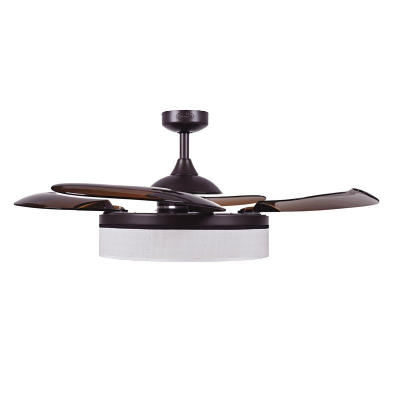 48'' Ceiling Fan with Light Kit, Oil Rubbed Bronze