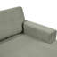 Canapé modulaire surdimensionné en U avec une chaise longue et trois coussins décoratifs moelleux
