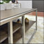 Ensemble 3 pièces de table basse et 2 tables d'appoint Padena