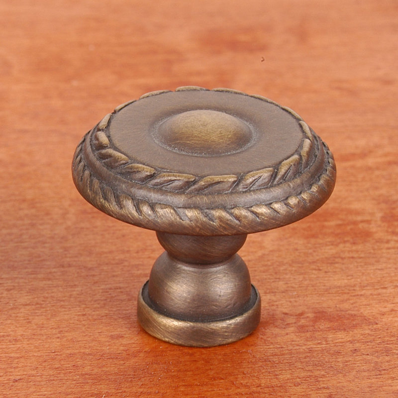 CK Series Mushroom Knob, Antique English, Small
