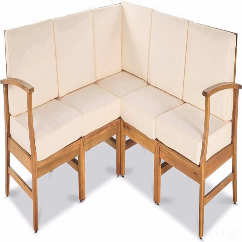 5-Pcs Sofa Set,Cream, Cream