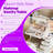 59 Inch Glass Top Vanity Desk with LED Mirror, 11 Drawer Dressing Table and Stool Set
