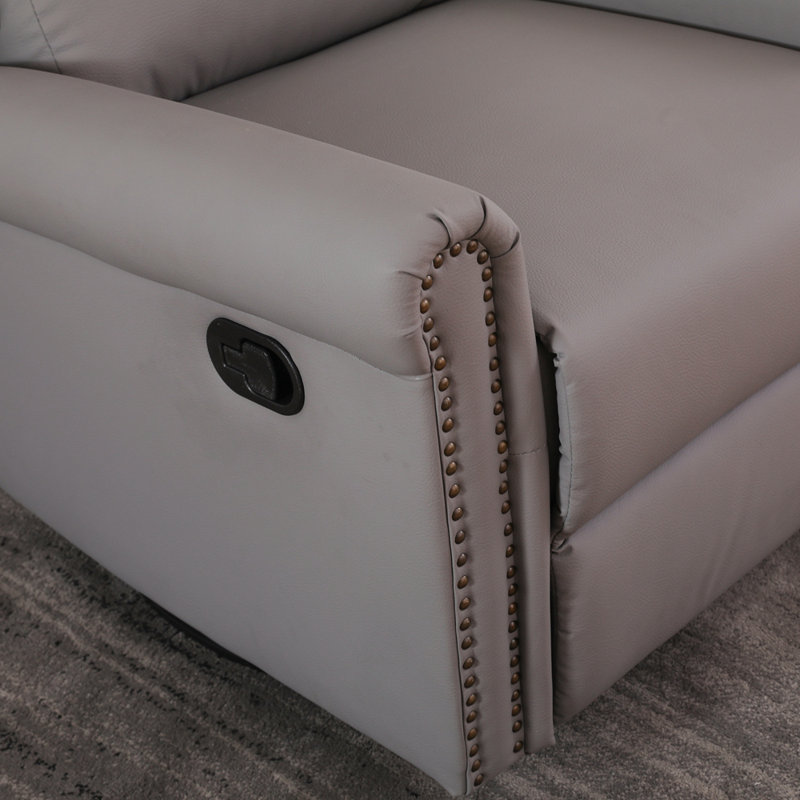 Fauteuil inclinable manuel pivotant à 360 degrés, Gris