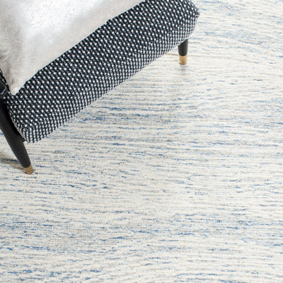 Alfhild Metro Hand Tufted Indian Wool And Cotton With Latex Abstract Rug