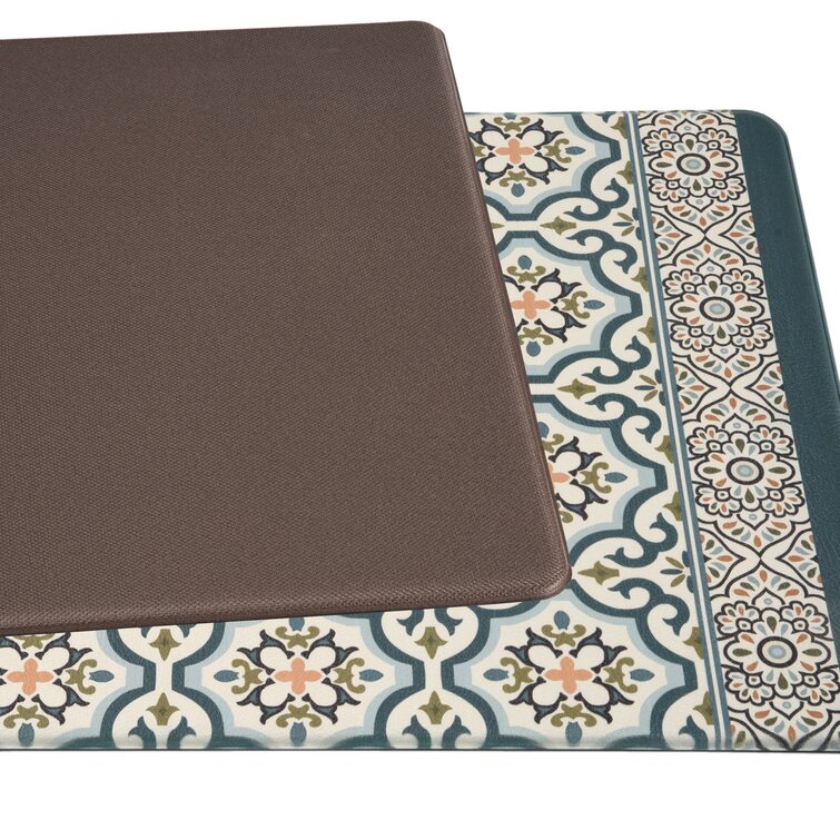 Elainey Anti-Fatigue Mat (Set of 2) Bungalow Rose