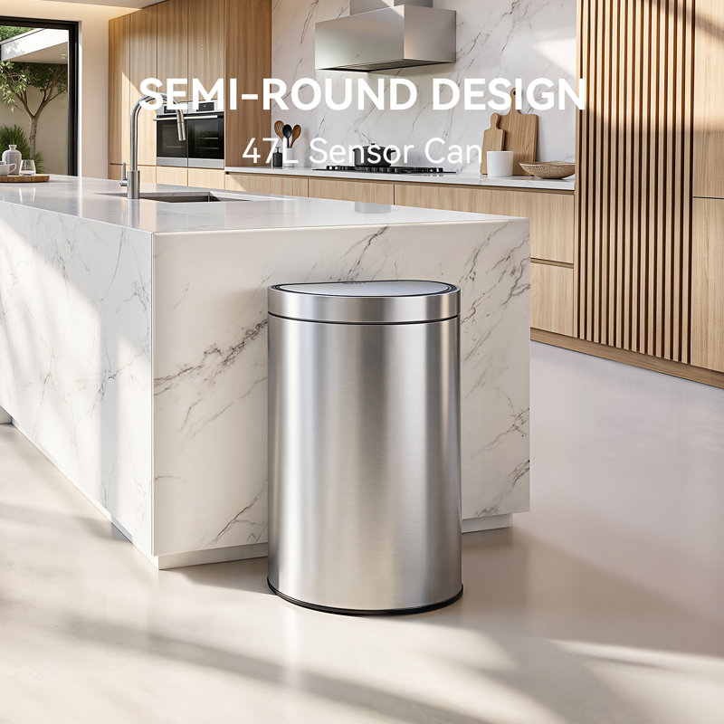 Poubelle semi-ronde EKO Mirage