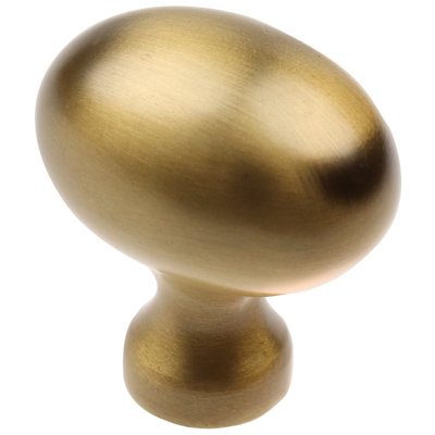 Classic 1 1/8" Length Oval Knob