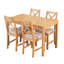 4 - Person Solid Oak Dining Set-87460712