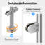 304 Stainless Steel Glass Railing Post Clamp Middle Post Balcony Stair Guardrail Support Column-60426988