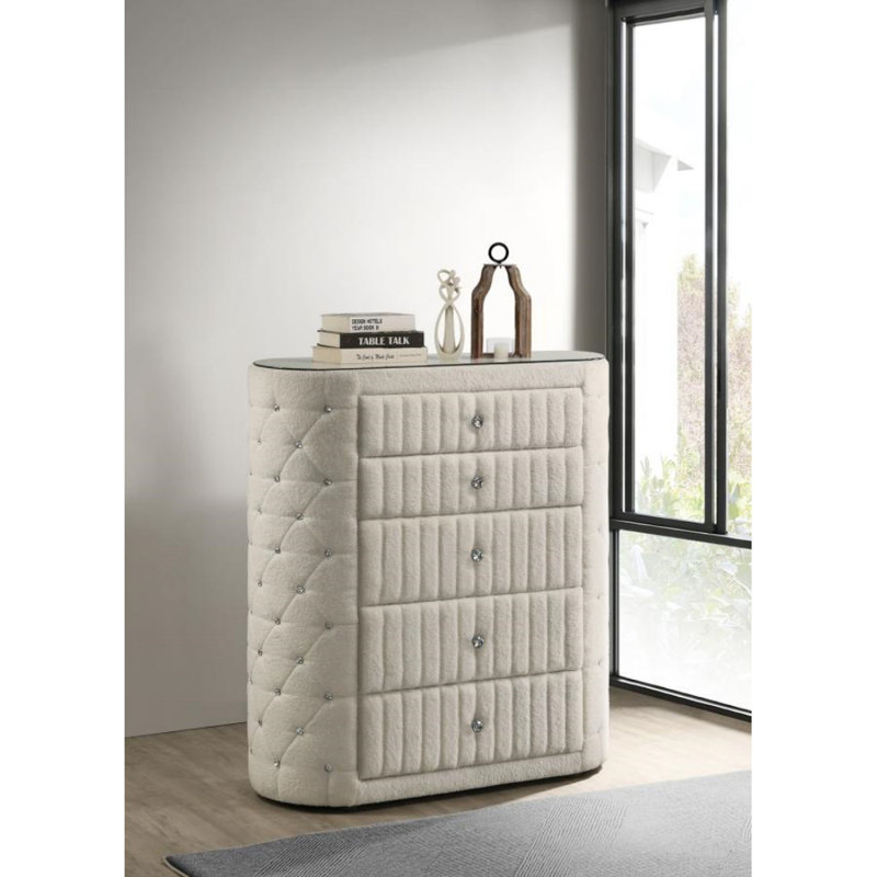 Commode 5 tiroirs Fairie