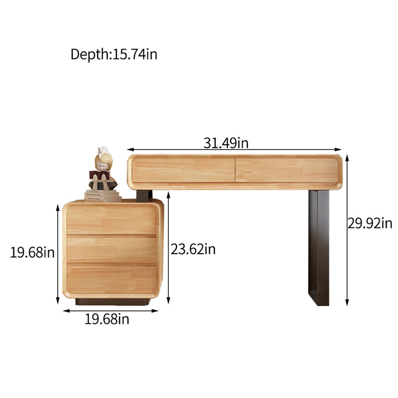 Waltrip Vanity, Brown