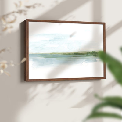 Green Ribbon Coast I - reproduction encadrée