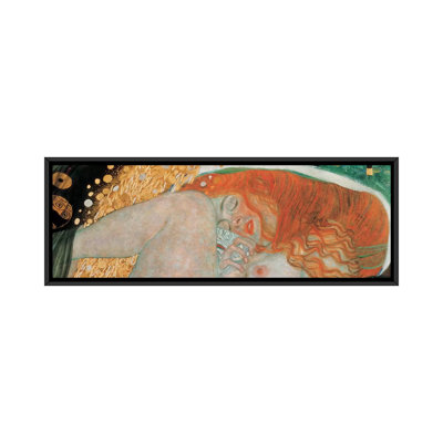 «Danae, Horizontal» par Gustav Klimt, impression sur toile tendue