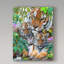 « family of tigers », reproduction d’impression sur toile tendue-26859946