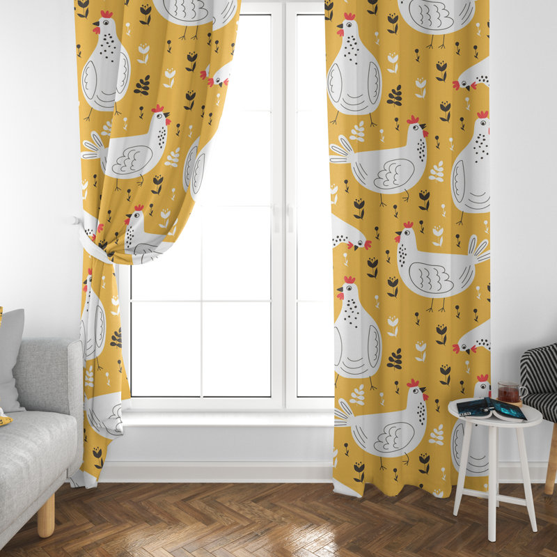 Jonie Room Darkening Curtain, 40" W x 52" L