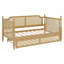 Minimalist Rattan Daybed with Trundle-428265166