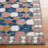 Blazier Hand Tufted Wool/Cotton Geometric Rug in Gray/Pink-1000377048